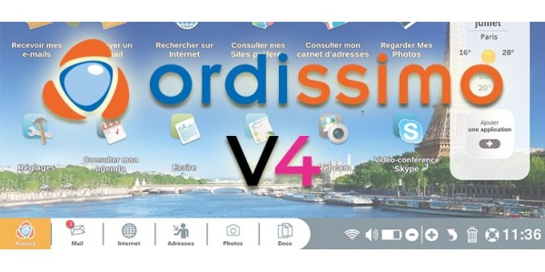 La Version 4 (V4 ) Ordissimo est disponible !